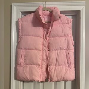 Pink Puffer Vest